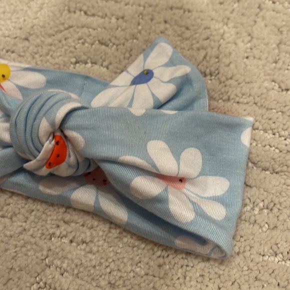 Angel dear light blue daisy headband - Picture 3 of 8